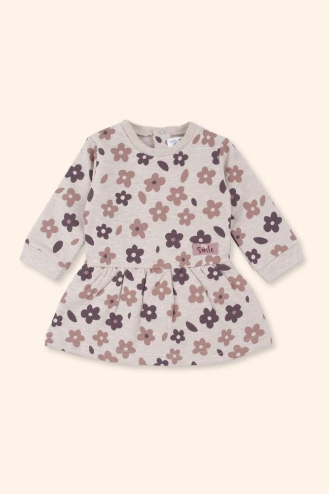 Vestido Menina Flores de Outono