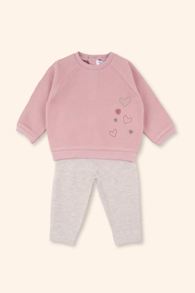 Conjunto Menina Rosa Suave