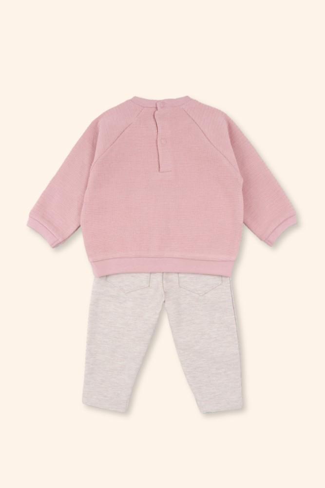 Conjunto Menina Rosa Suave