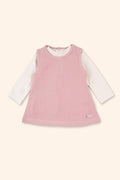 Conjunto Menina Vestido Rosa