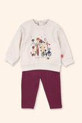 Conjunto Menina Jardim Colorido