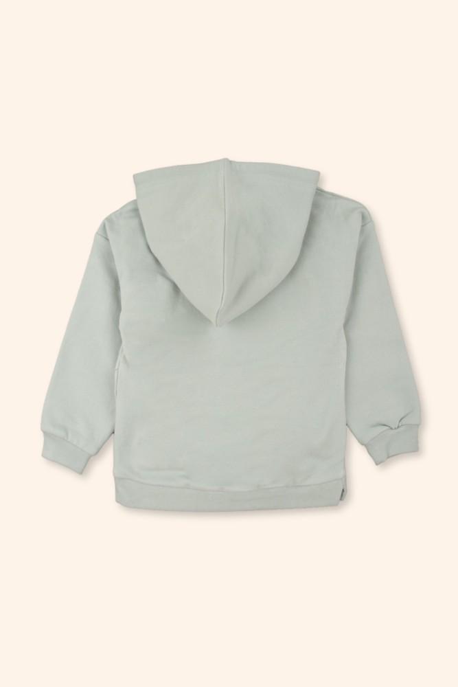 Sweatshirt Menina You Verde Água