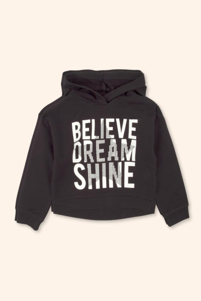 Sweatshirt Menina Believe Dream Shine