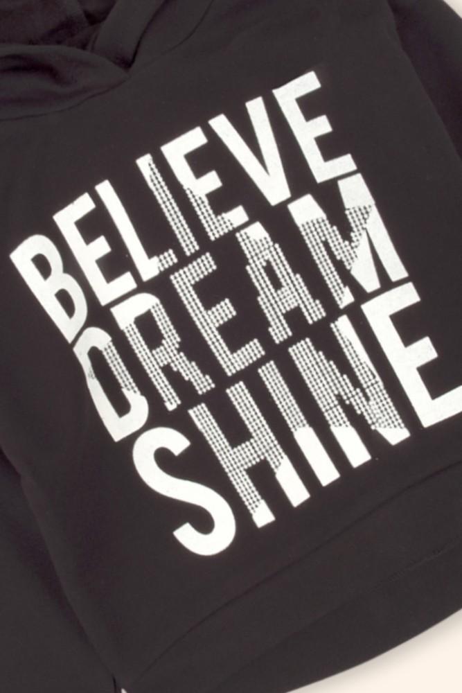 Sweatshirt Menina Believe Dream Shine