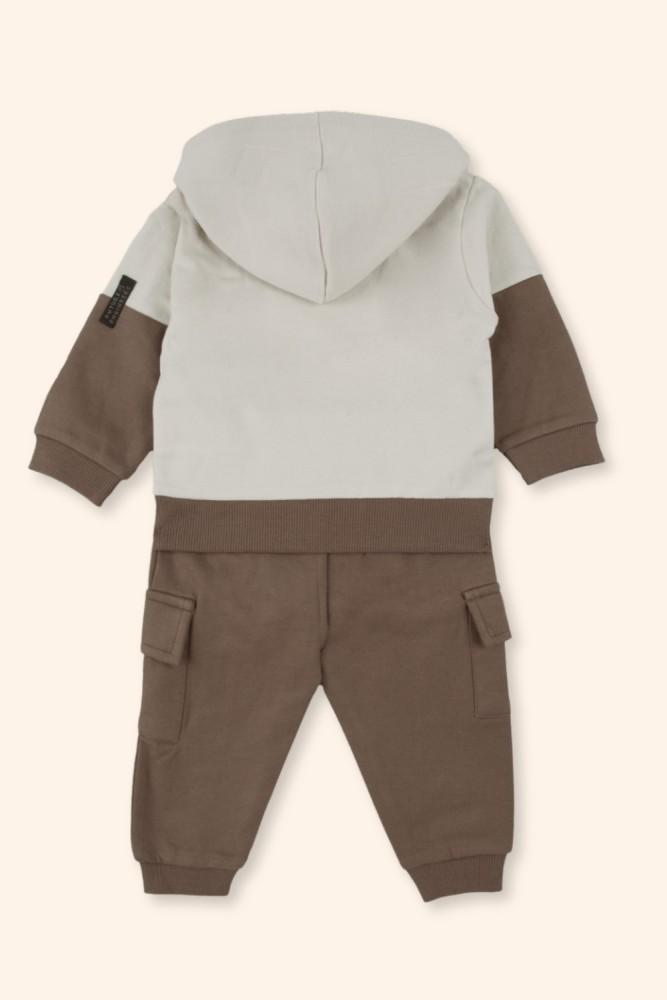 Conjunto Menino Urban Castanho