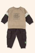 Conjunto Menino Adventure Bege
