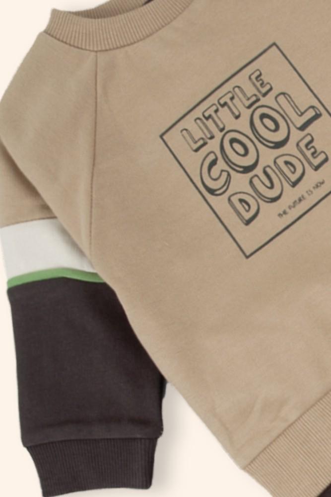 Conjunto Menino Adventure Bege