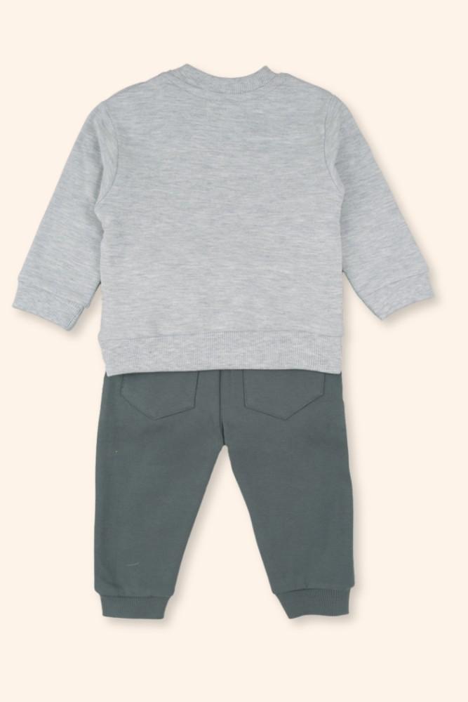 Conjunto Menino Adventure Cinzento