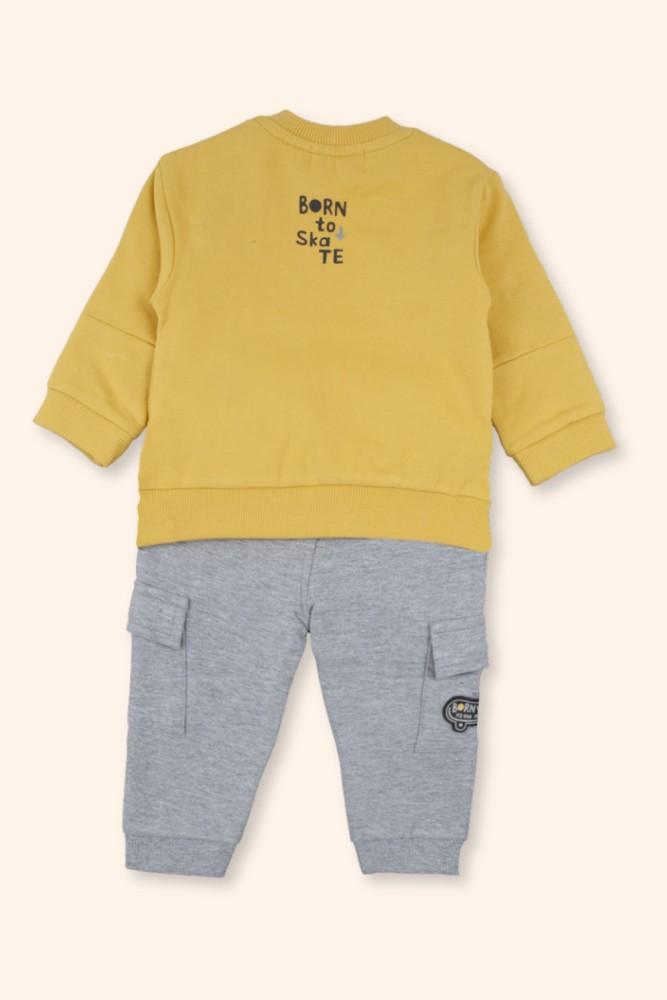 Conjunto Menino Ya! Mostarda
