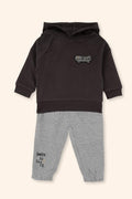 Conjunto Menino Preto e Cinzento