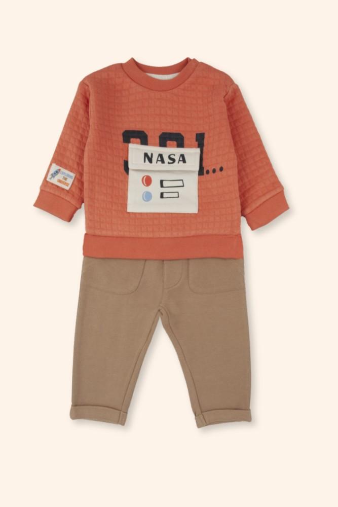 Conjunto Menino Laranja Urban