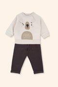 Conjunto Menino Ursinho Cru