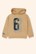 Sweatshirt Menino Número 6 Mostarda