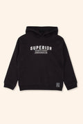 Sweatshirt Menino Superior Preta
