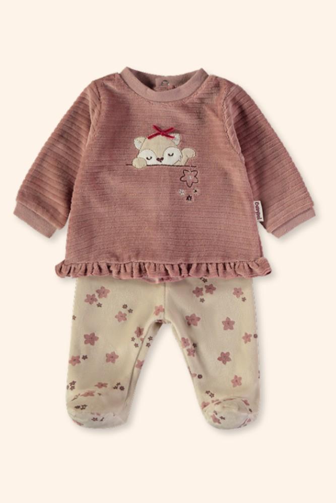Conjunto Bebé Menina Ursinha Doce