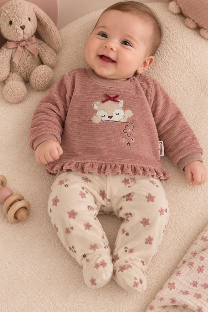 Conjunto Bebé Menina Ursinha Doce