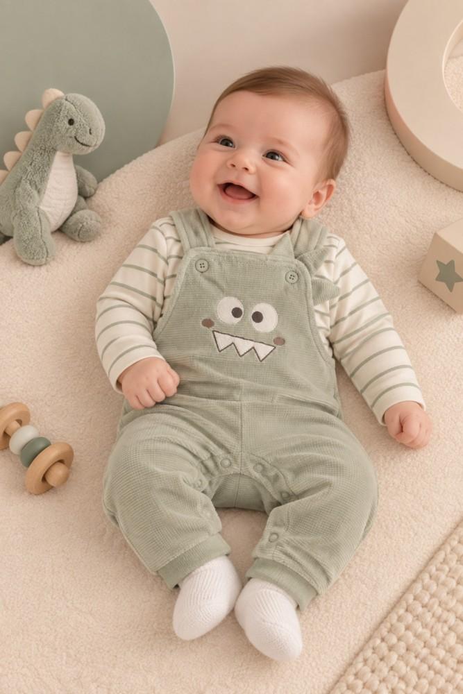 Conjunto Bebé às Riscas
