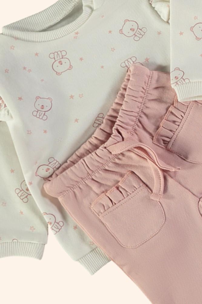 Conjunto Bebé Menina Suave