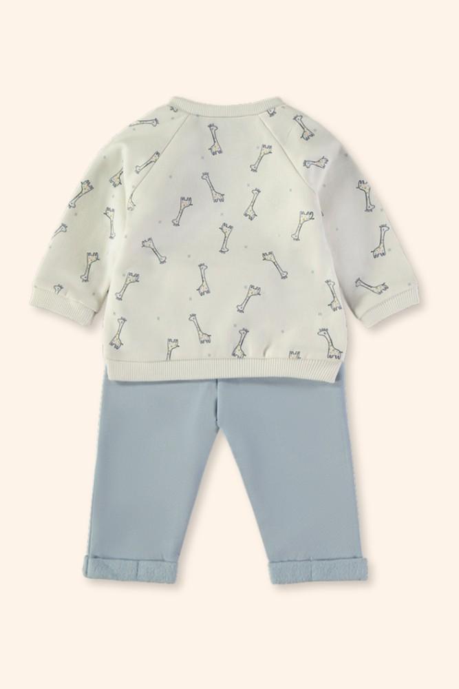 Conjunto Bebé menino Girafas