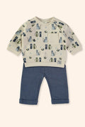 Conjunto Bebé Menino Pequenos Tigres
