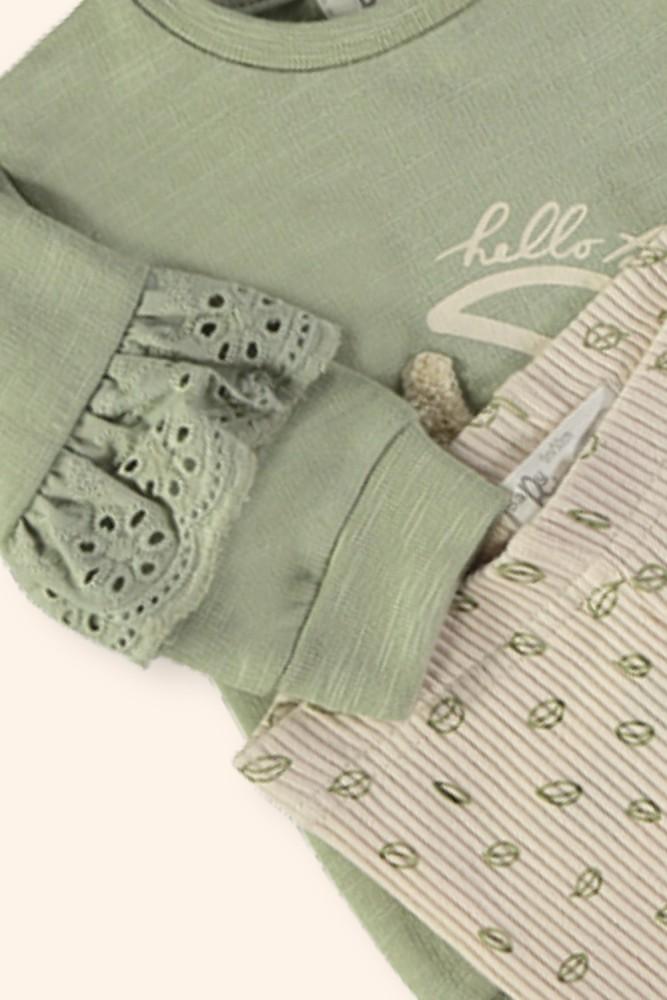 Conjunto Bebé Menina Natureza