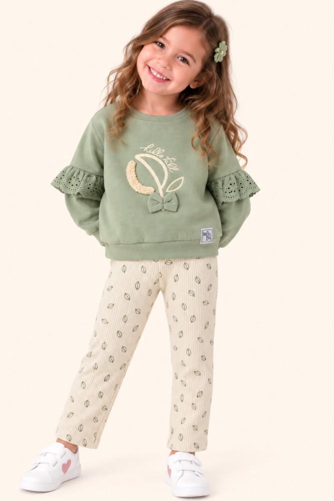Conjunto Bebé Menina Natureza