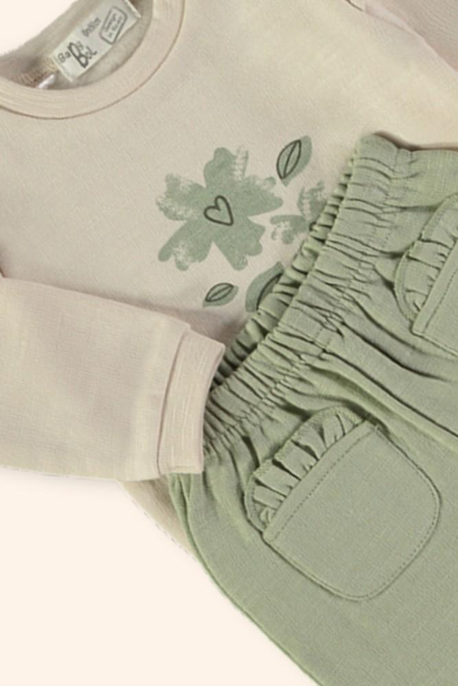 Conjunto Bebé Menina Jardim