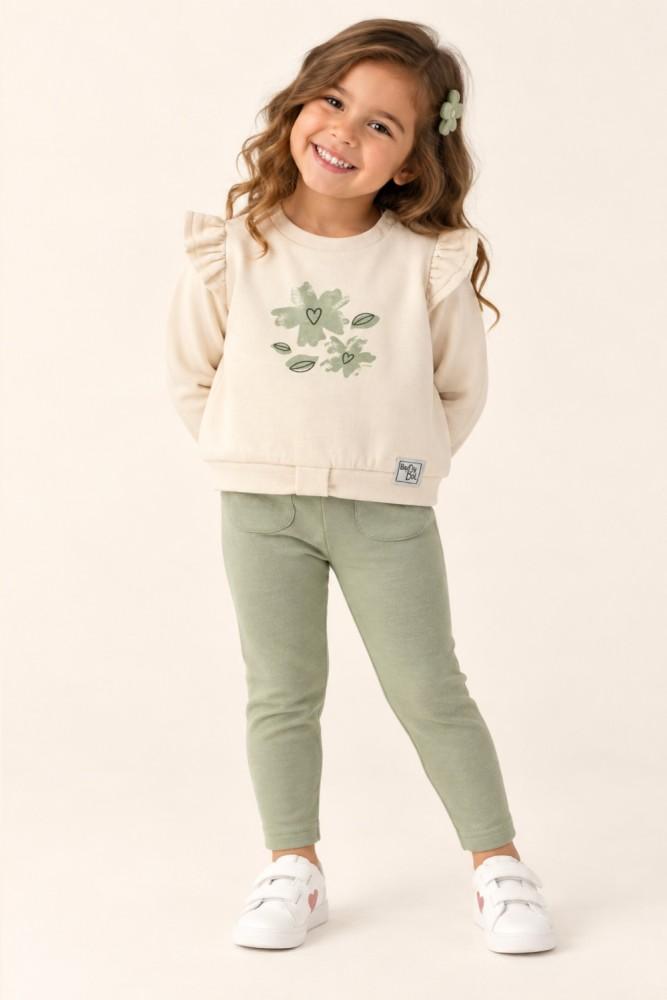 Conjunto Bebé Menina Jardim