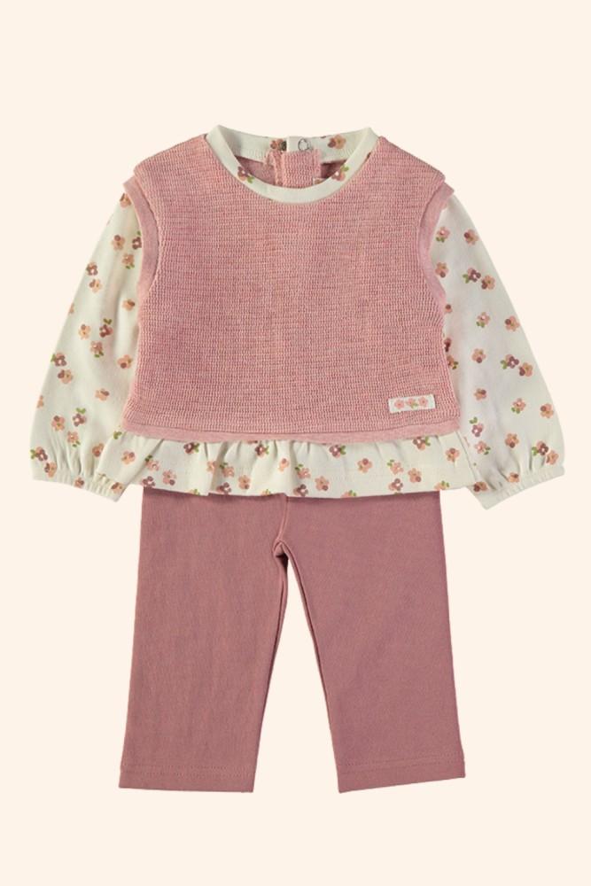 Conjunto Menina Romance Floral