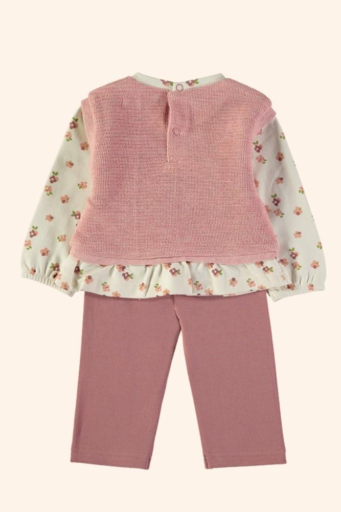 Conjunto Menina Romance Floral