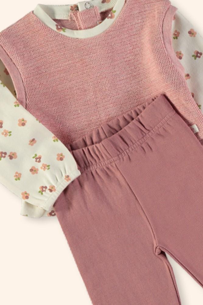 Conjunto Menina Romance Floral