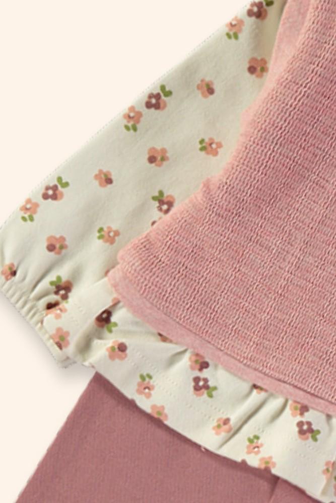 Conjunto Menina Romance Floral