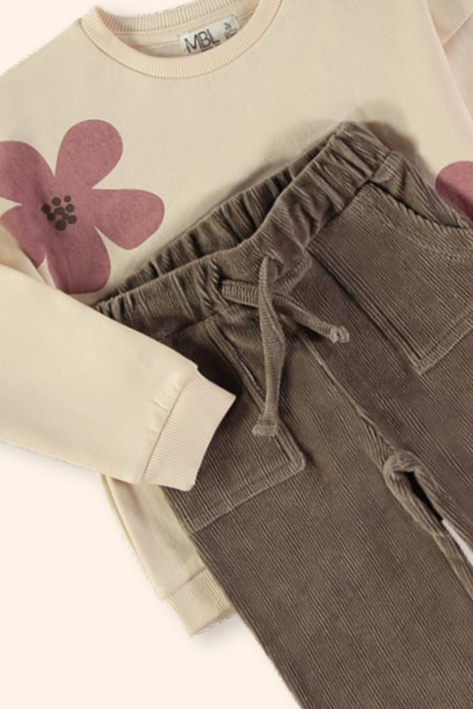 Conjunto Menina Jardim de Outono