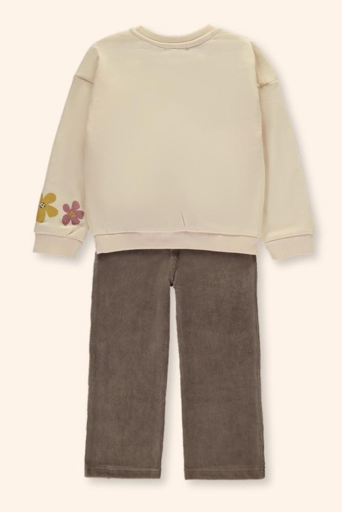 Conjunto Menina Jardim de Outono