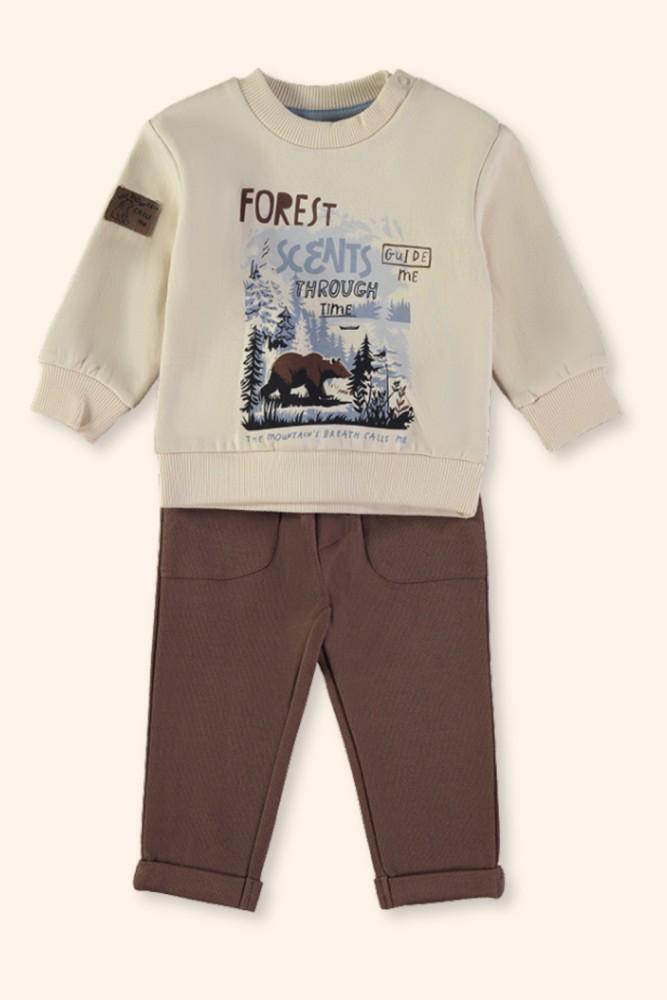 Conjunto Menino Aventura de Outono