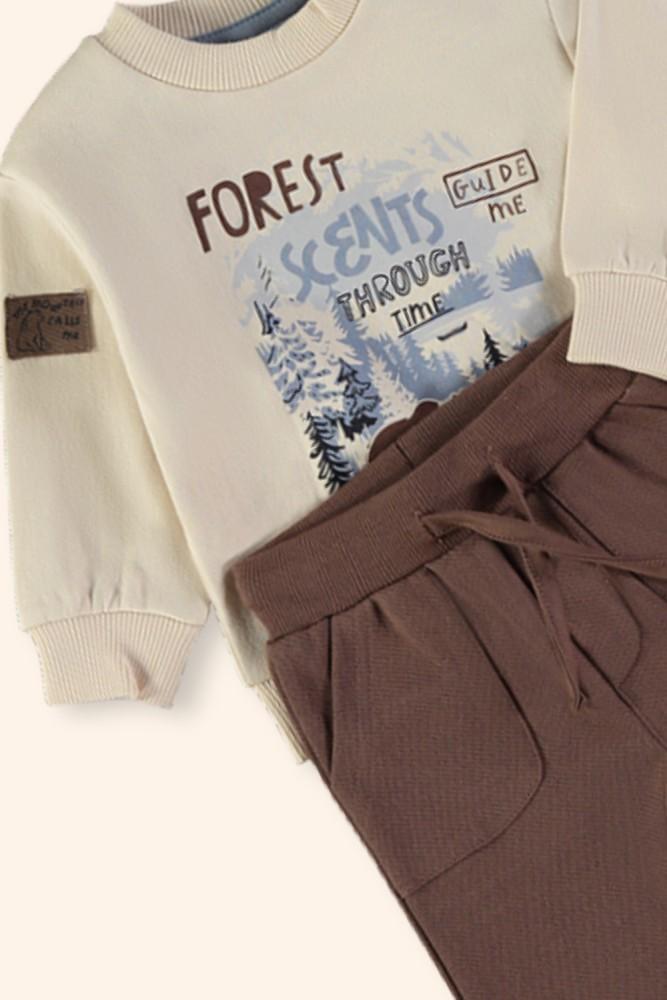 Conjunto Menino Aventura de Outono
