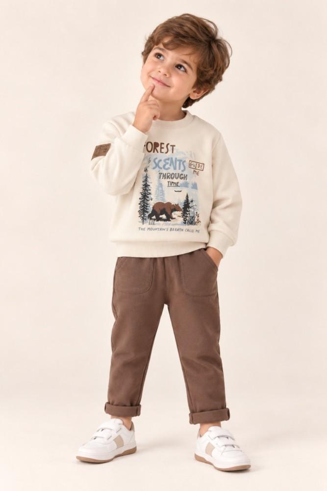 Conjunto Menino Aventura de Outono
