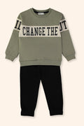 Conjunto Menino Urban Caqui