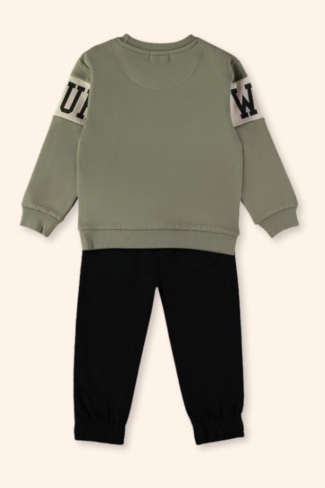Conjunto Menino Urban Caqui