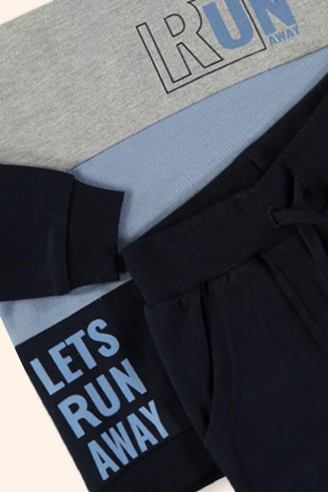 Conjunto Menino Blocos de Azul