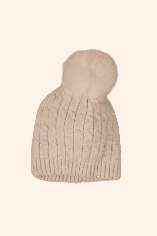 Caixa Presente Manta Gorro Beje